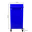 Blue 4 Tool Cart With Wheels. Robust Cold Rolled Steel Frame. Powder Coated Finish. Seamless -Bearing Drawers. 4"  2 Brake, 2 Without . Spacious Storage. 24.46X13x29.72 4 Drawers Multifunctional In-862201138