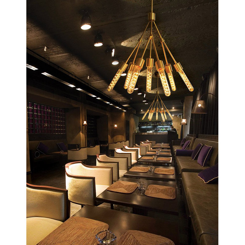 Stilt 7 - Light Bronze Cluster Pendant