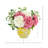 Mixed Hydrangeas and Buds in Decorative Vase
