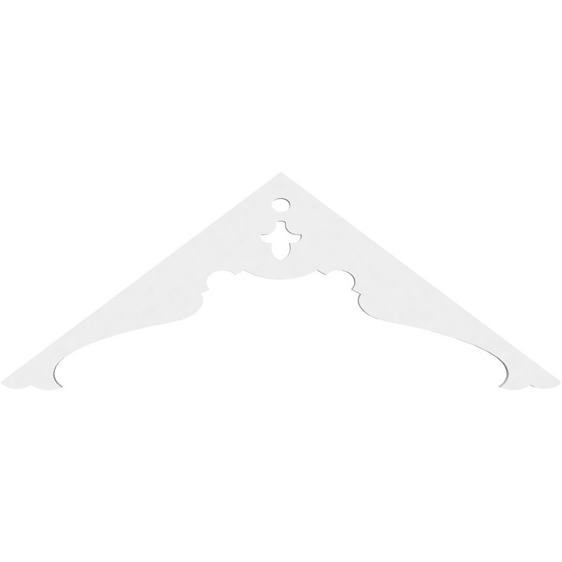 Fronton en uréthane Heath Signature, brun clair apprêté, H 13,5 po x l 36 po, 9/12