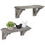 2 Piece Solid Wood Floating Shelf-2056613352
