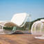 Chaise longue d'extérieur en alliage d'aluminium Paili