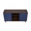 Buffet bleu marine