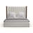 Dipson Upholstered Wingback Bed-1252188071-1252188075