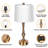 Metal USB Table Lamp