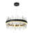 Hildegarde Dimmable Wagon Wheel LED Chandelier