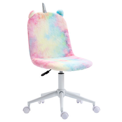 Happy Larry Velvet Office Chair