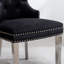 Chaise d'appoint rembourrée en velours Sydnie-1296681848