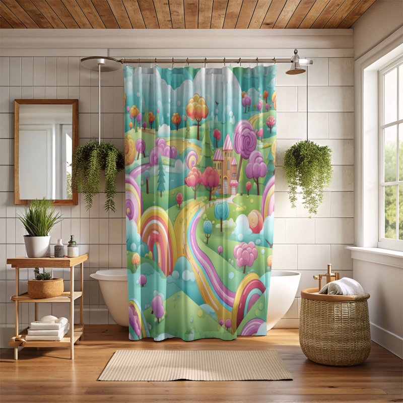 Rideau de douche Sweet Escape - Premium, H 74 po x l 71 po