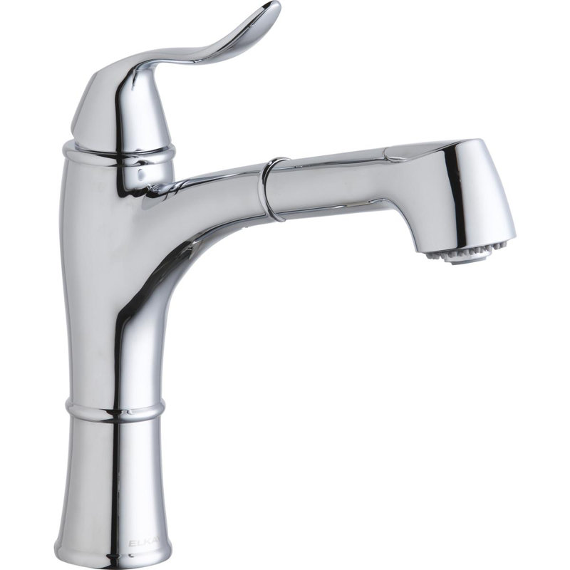 Explore Pull Out Single Handle Kitchen Faucet, Chrome