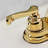 Kingston Brass Royale Two-Handle 3-Hole Deck Mount 4" Centerset Bathroom Faucet with Plastic Pop-Up-91462007