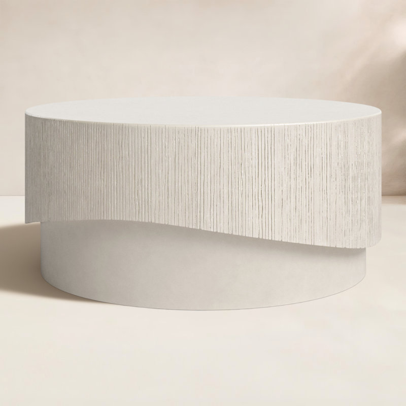 Mullins Concrete Outdoor Coffee Table