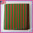 Green Red Vertical Stripes Bedding Striped Bedspread Pattern-123583955