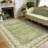 Washable Area Rug Modern Bordered Rug Non Slip Floor CarpetNon Shedding Neutral Rugs for Kitchen Bedroom Living Room-2014422453-2014422454