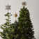 Carolina Extra Full Green Tree Family Flocked/Frosted Christmas Tree and Pinecones