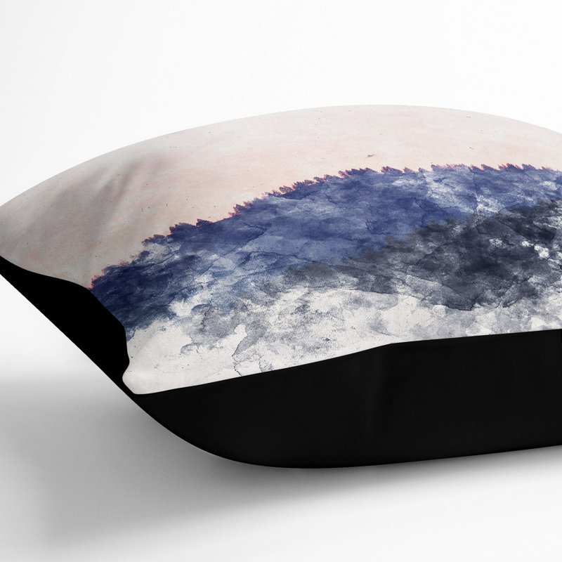 Square Cushion, 40cm H x 40cm W x 15cm D, Black
