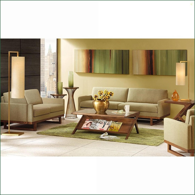  Table basse Rocket Angular Pecan