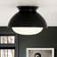 Plafonnier simple sphérique 1 lumière