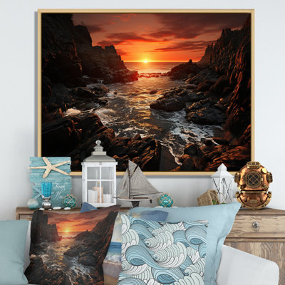 Coastal Twilight III - reproduction sur toile