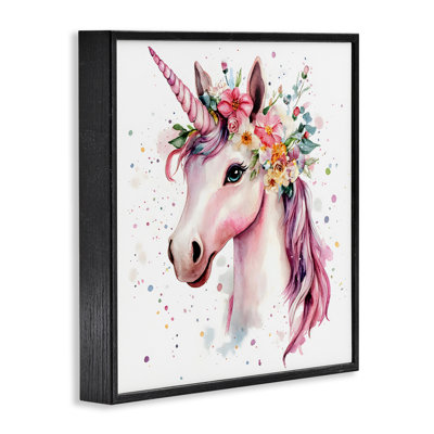 Giclée majestueuse de style licorne moderne, conçue par Creative Studio