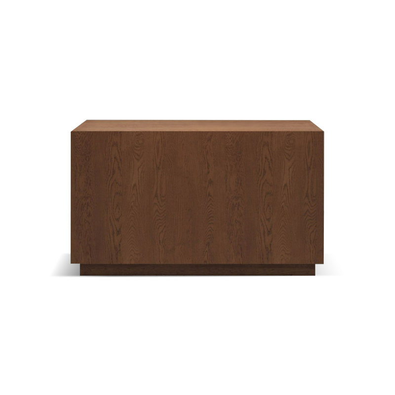 Contemporary Rectangular Manufactured Wood Reception Desk