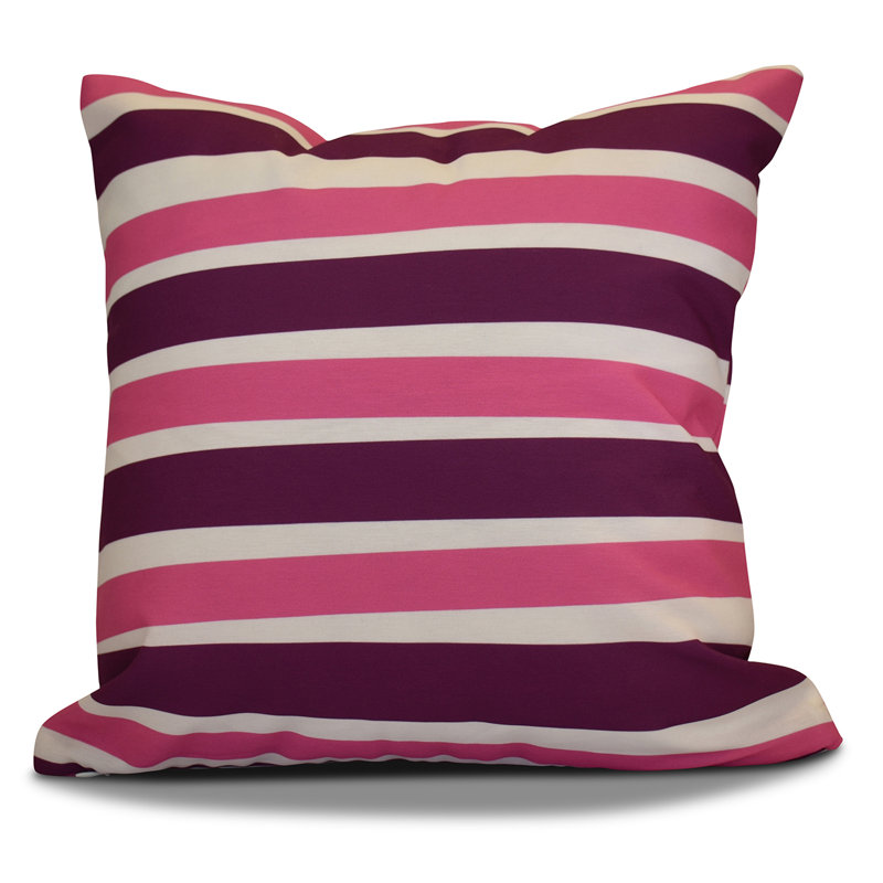 Housse de coussin et insert de coussin décoratif Hanoukka Hanoukka 2016, H 16 po x l 16 po x P 2 po, Mauve