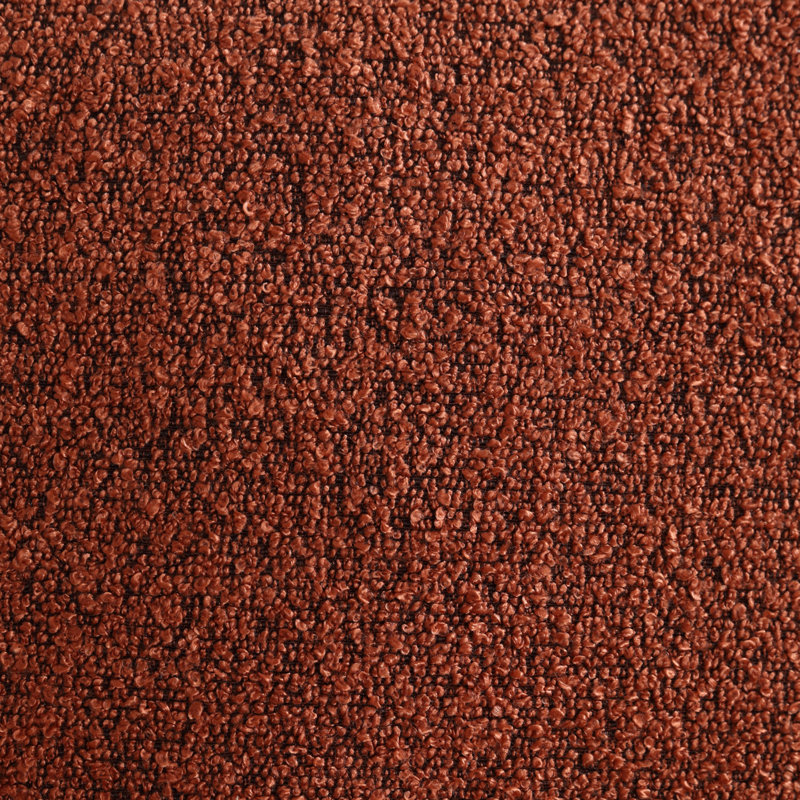  Causeuse capitonnée, Polyester rouge