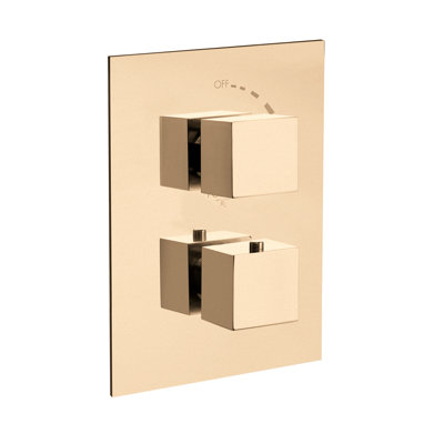 Corsini 1/2-Inch Thermostatic Trim with Volume Control, Valve Required