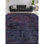 Tapis noir de haute qualité noué à la main