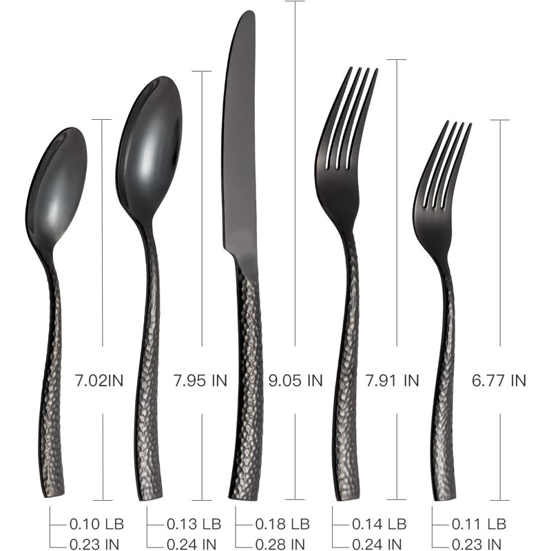 Brayden Studio® Brayden Studio® Stainless Steel Flatware Set - Service for 4
