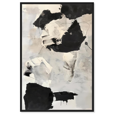 Silence Muted Abstract Wall Art