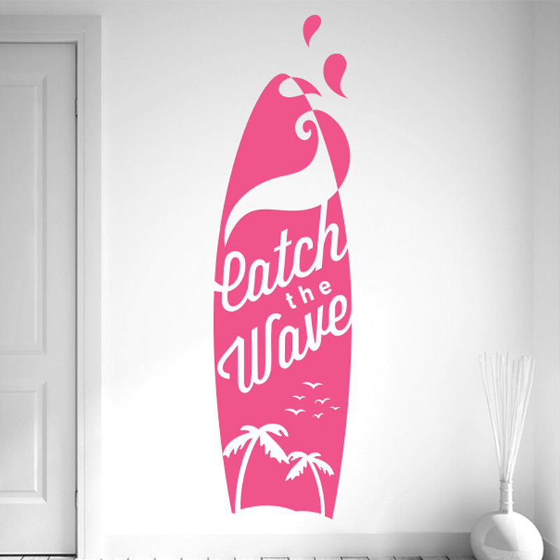 Nautical & Beach Wall Decal, Pink