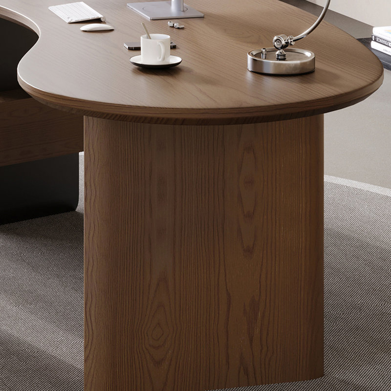 Bureau double caisson Free Form, H 29,53 po x l 78,74 po x P 30,31 po