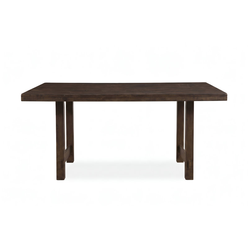 Table de salle à manger brune de style classique