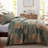 Paisley Quilt Set - Lightweight Microfiber Bedspread & Pillow Shams, Paisley Pattern, Oversized, All-Season Bed Cover-114158126-114797740