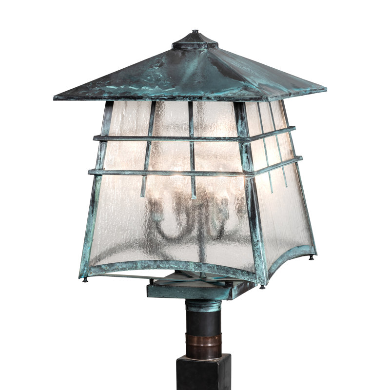 Rustic Lodge 4 - Light Lantern Head