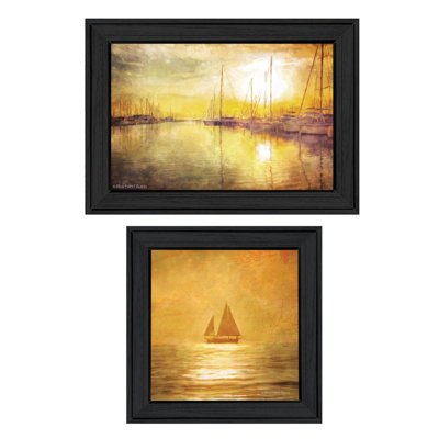 «Break Solo Bay», art mural encadré pour le salon, impression d'art mural pour la maison, art mural de chambre à coucher par Bluebird Barn