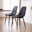 Chaise rembourrée en similicuir Kavi -1430233799