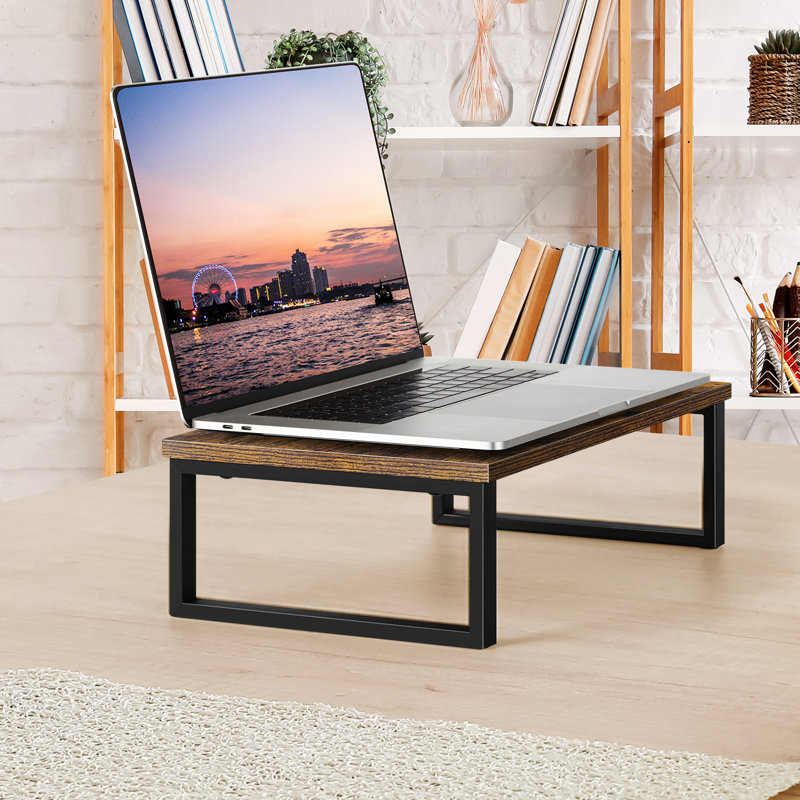 Monitor Stand Riser Brown