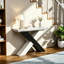 Console 47,24 "pour le vestibule, canapé moderne pour le couloir et le salon-411583911-429948064