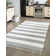 Rinker Cotton Striped Indoor Rug