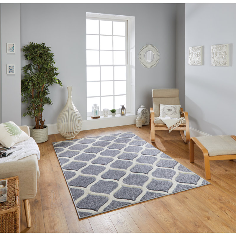 Jenner Trellis Area Rug, Rectangle 120 x 170cm
