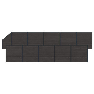 1830 cm W Fencing Kits Fencing with 11 Panel(s) Included