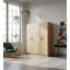 Armoire de rangement polyvalente (ensemble 2 pièces)