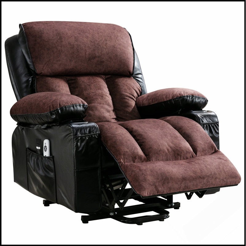Fauteuil de massage électrique Power Lift pour personnes âgées, avec chauffage, vibration et port USB