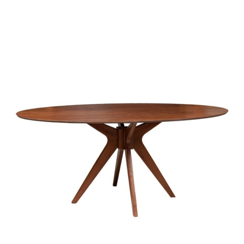 Carli Pedestal Dining Table, 36" W x 67" L