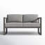 Avion Loveseat - Black-247300382-267548404