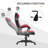 Comfortable Ergonomic Office Chair with Advanced Massage and Heating Functions
