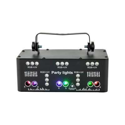 21 Eyes RGB LED Laser Beam Scanner Projector DJ Party Stage Laser Light Show DMX -  DALELEE, DALELEE1927