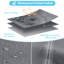 Paquet de 2 housses de chaise de patio imperméables et imperméables-772708971